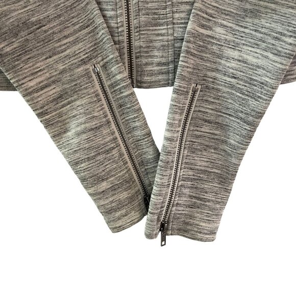 Fabletics Size XS Magnolia Jacket Semi Cropped Gray Stretch Full Zip - Picture 6 of 7